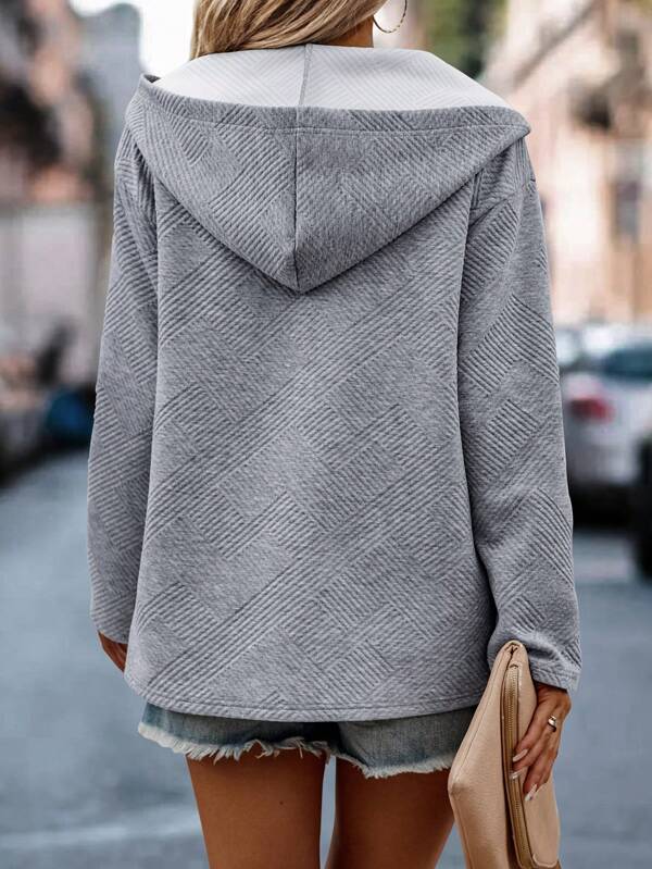 Plain basic sweatshirt in grey