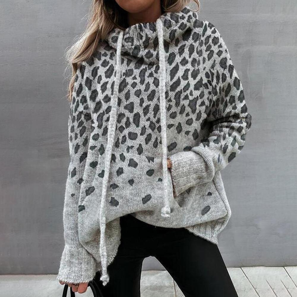 "Going Wild" leopard print sweater