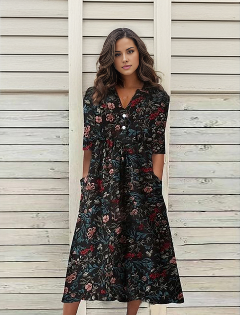 Prairie dress that embodies a perfect blend of vintage charm and modern style