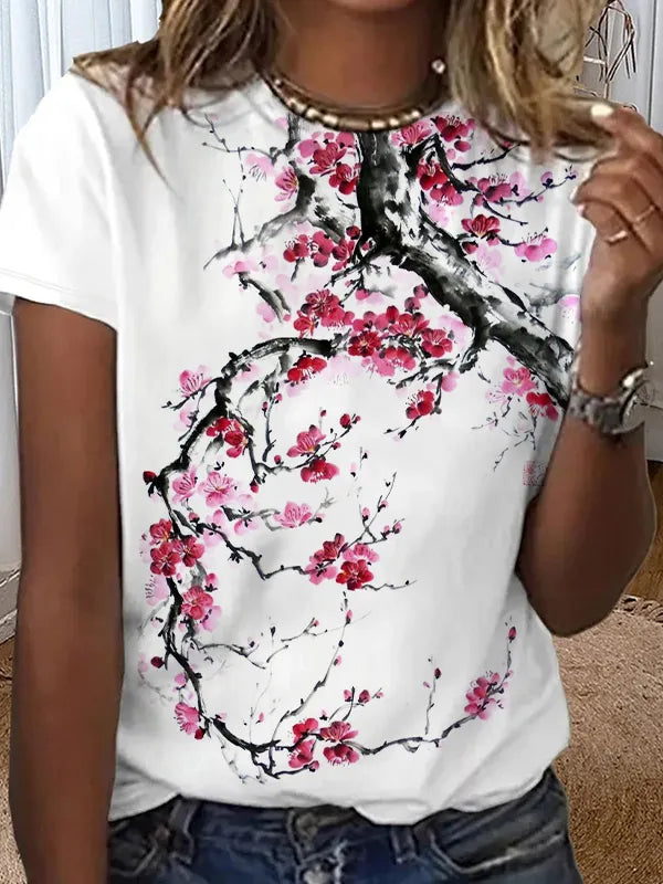 Blossom rain shirt