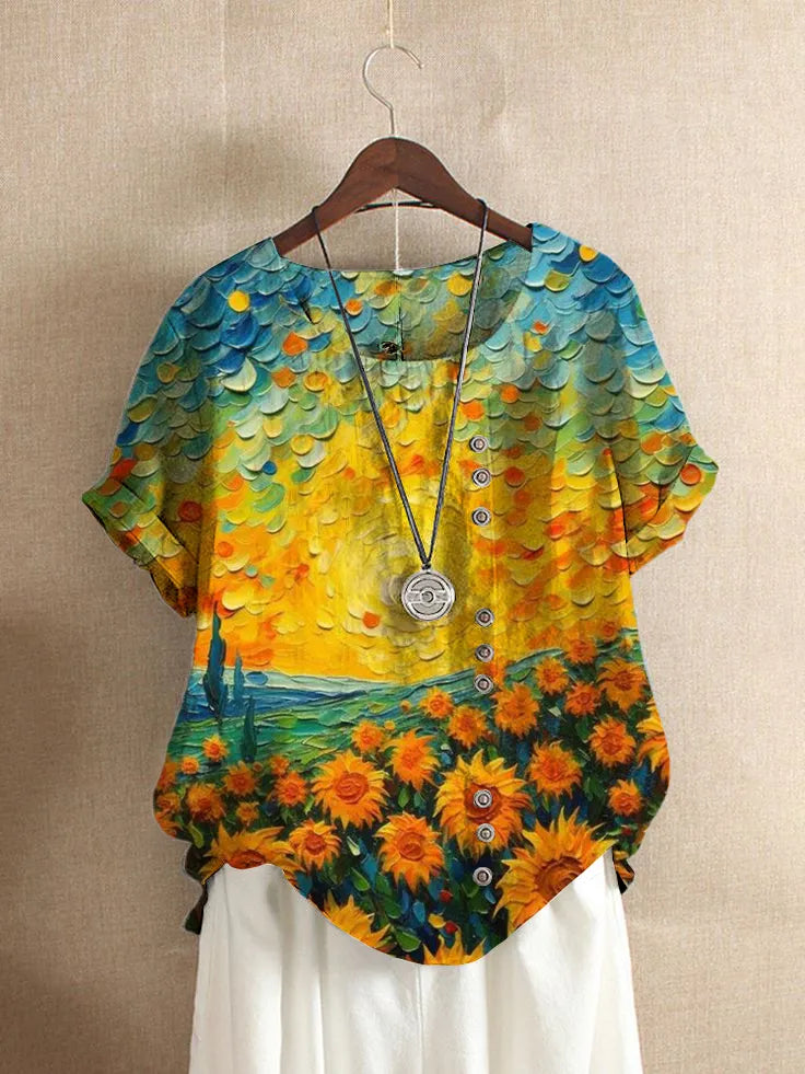 Sunflower tunic