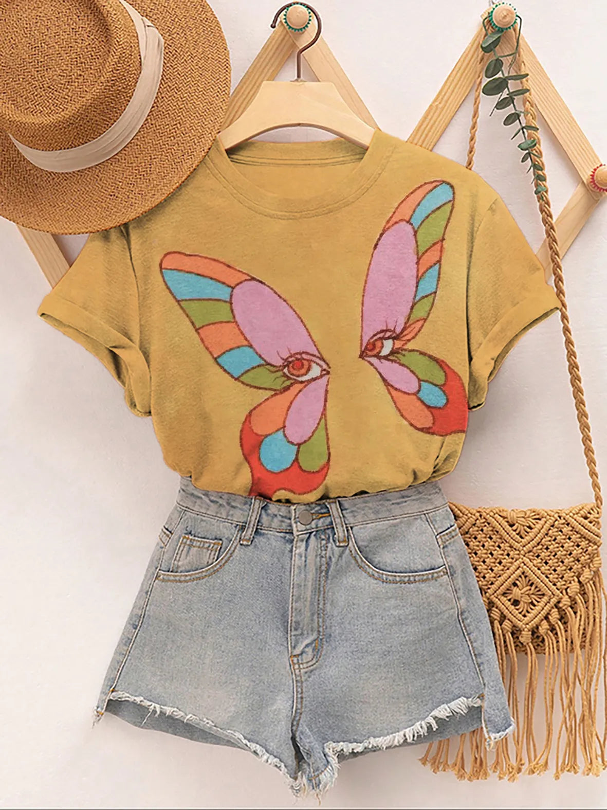 Butterfly swing shirt