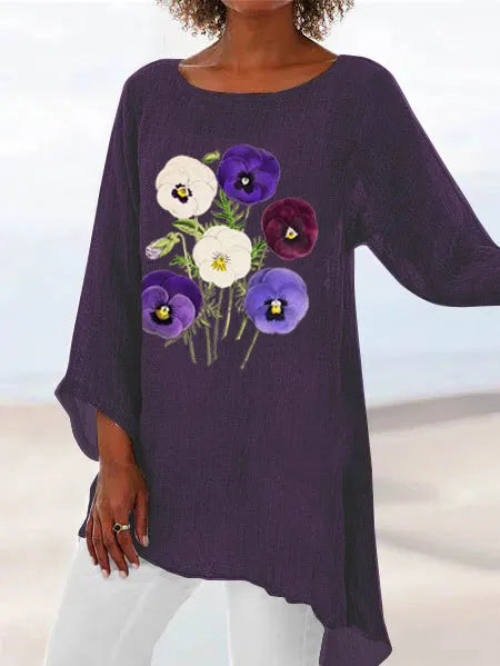 Flower magic tunic