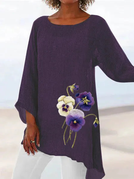 Violet dream tunic