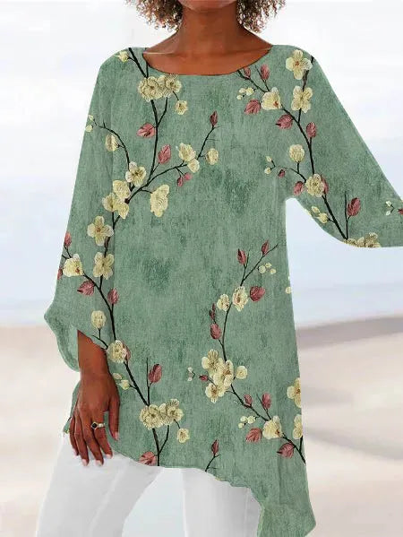 Tender-flowered tunic