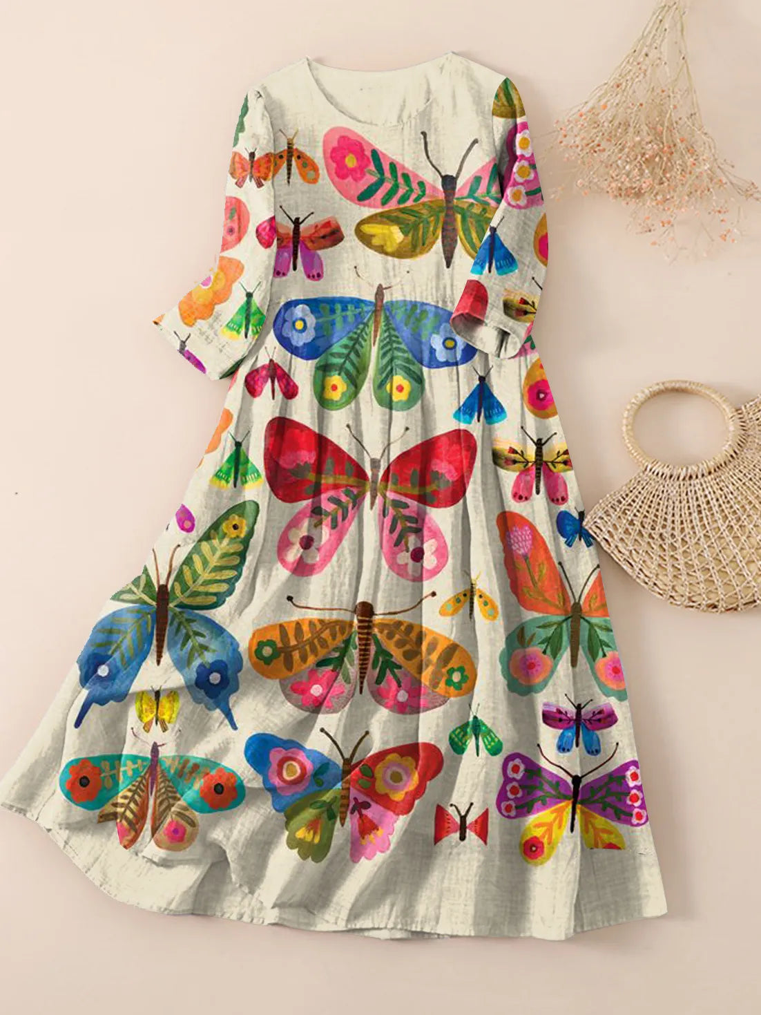 Flower Magic Midi Dress