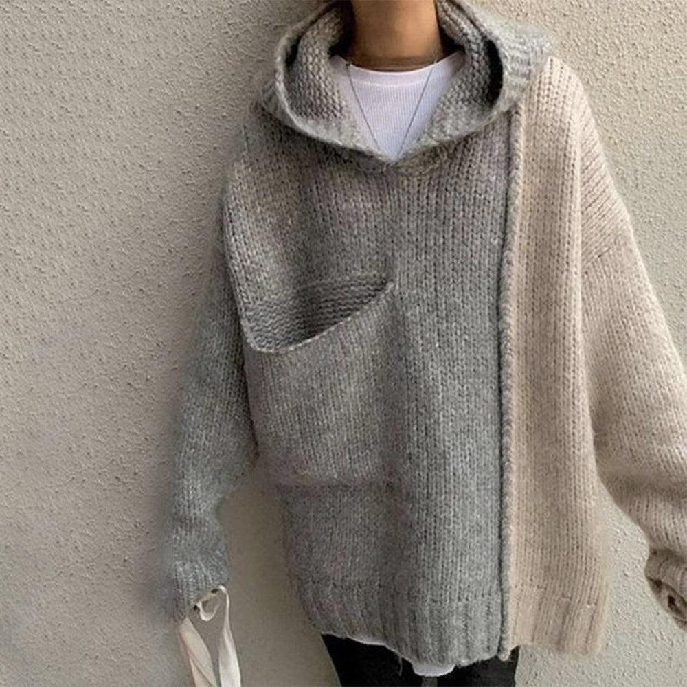 Special hoodie Color Block Sweater