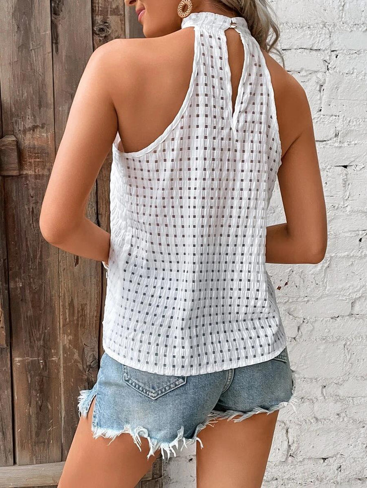 Popular plain sleeveless cami top