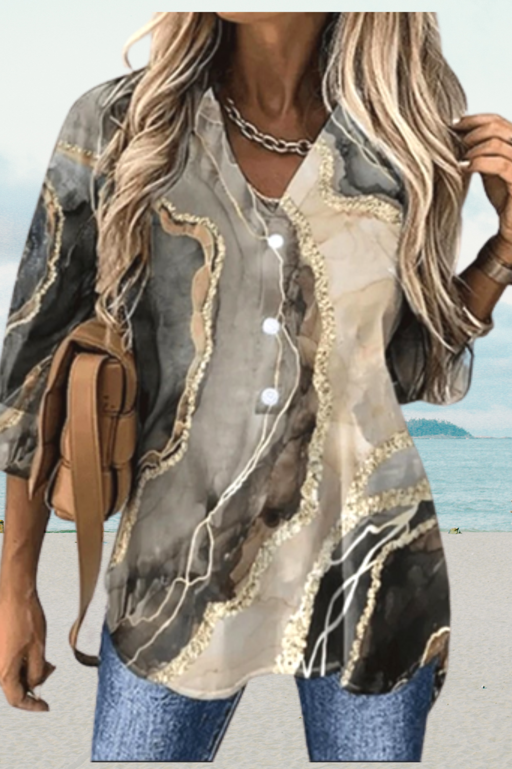 Sophistication Blouse Calm sophistication in the highest quality