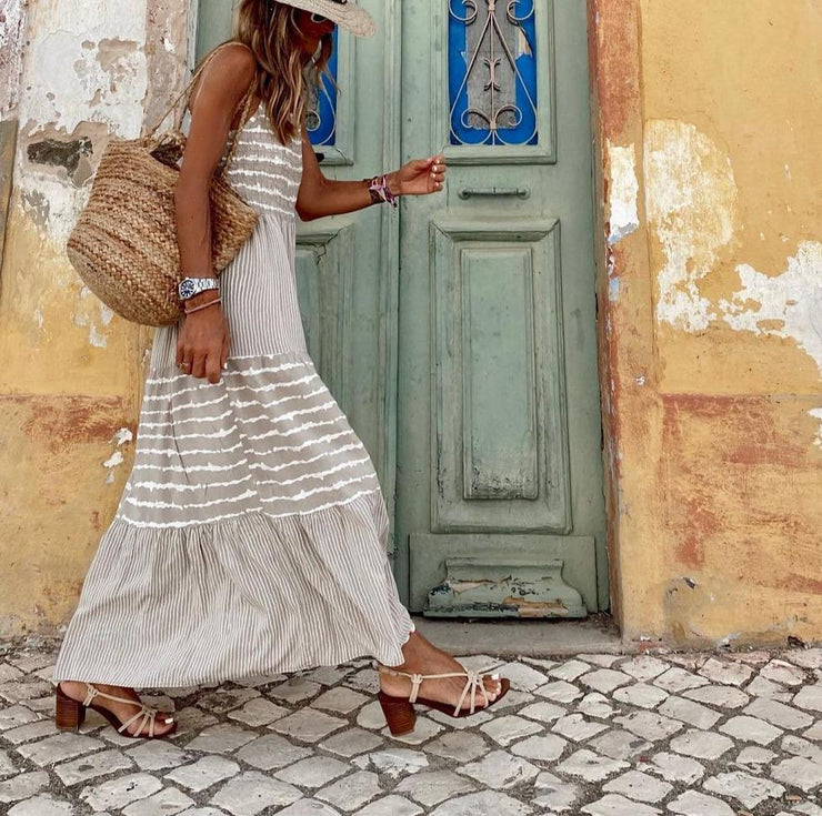 Always a good choice Printed maxi dress