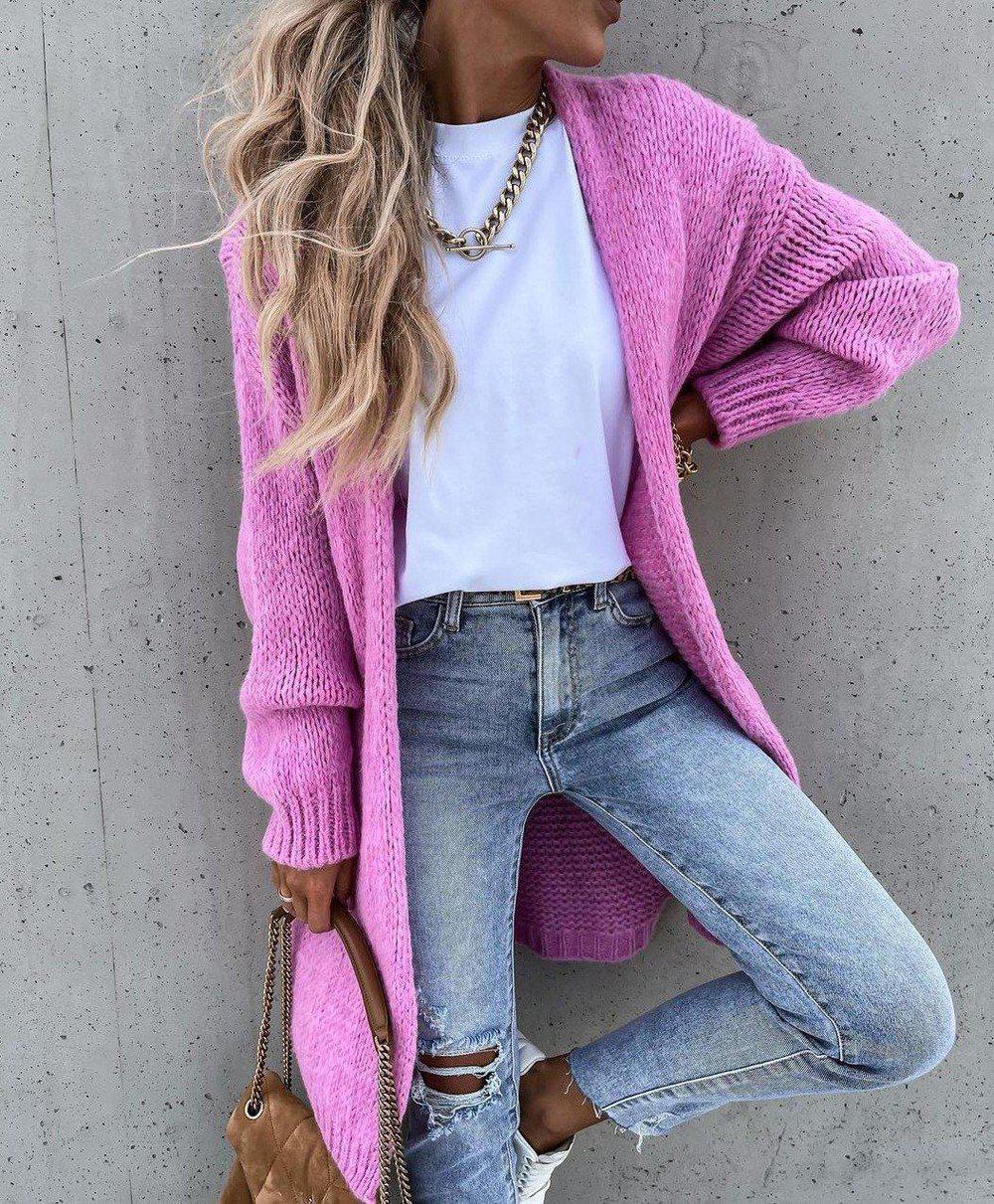 Sweet pink cardigan