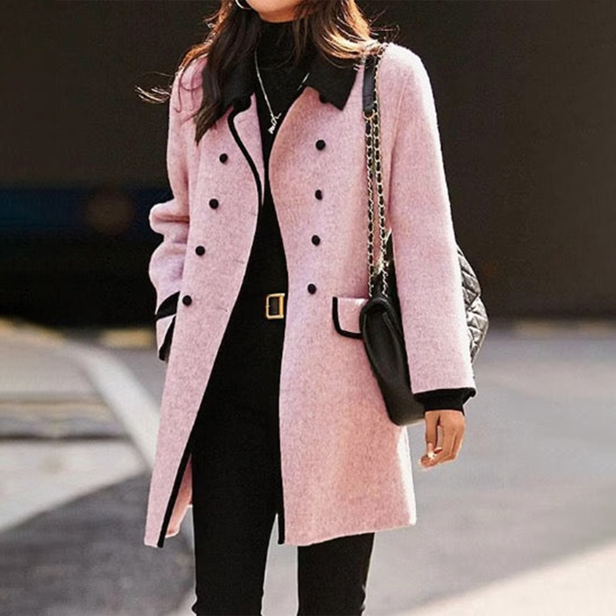 Sweet pink long sleeve cardigan