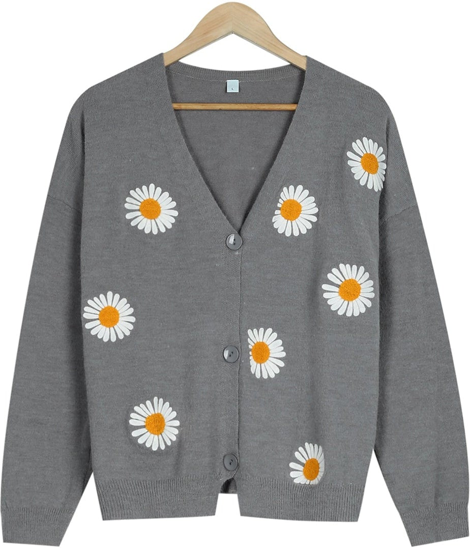 She loves you daisy cardigan