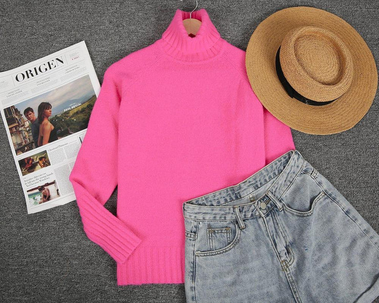 Brighter than the sun Pink sweater