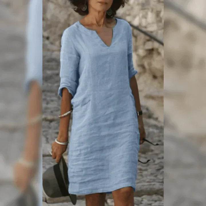 Tranquil Midi Dress Relaxed elegance for sunny days