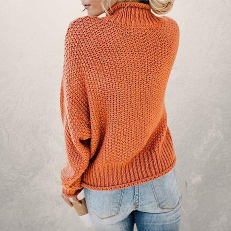 Radiant Ember knit sweater