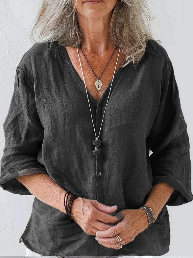 Grey Elegance Blouse