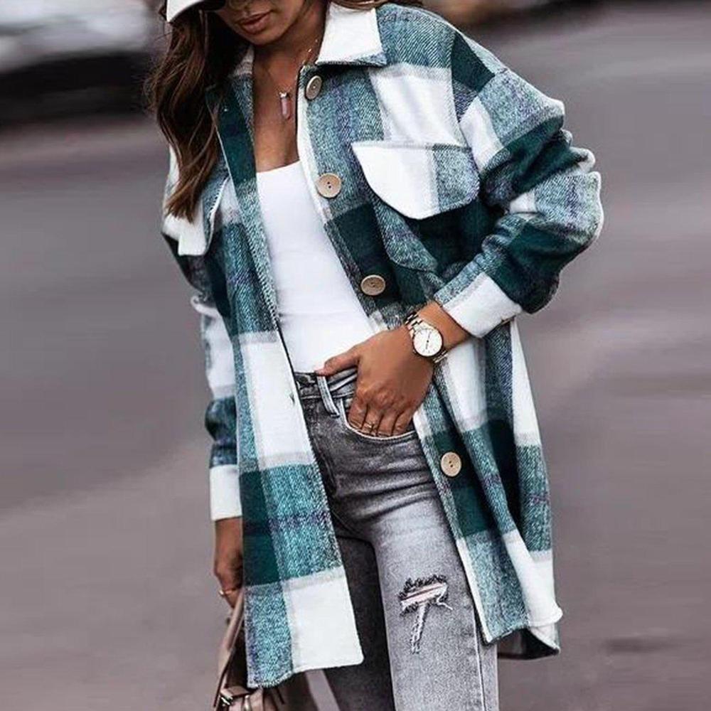 "Back in the Days" Checked cardigan