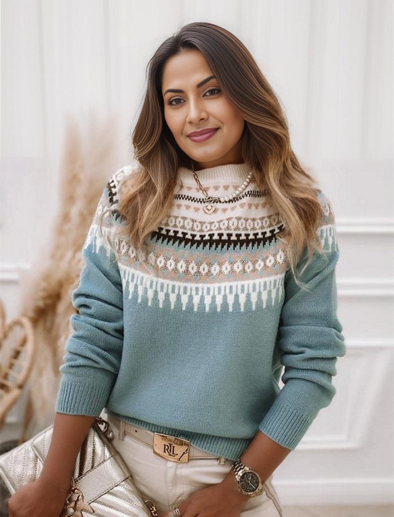 Vintage Inspo Norwegian Sweater