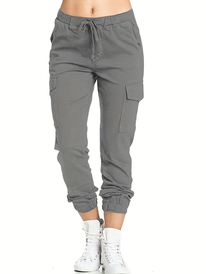 Grey Comfort Tactics Jogger Fit