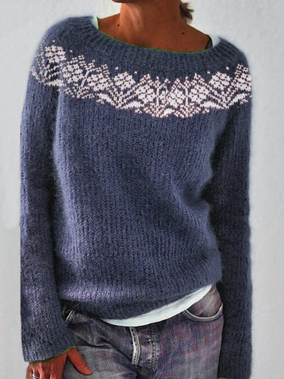 Winterbloom Sweater by Mavis