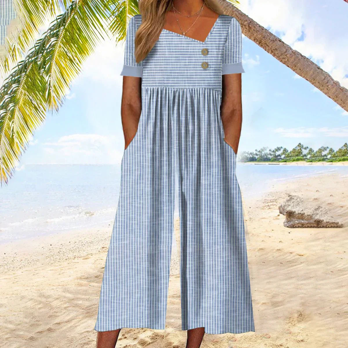 StripesBreeze Overall