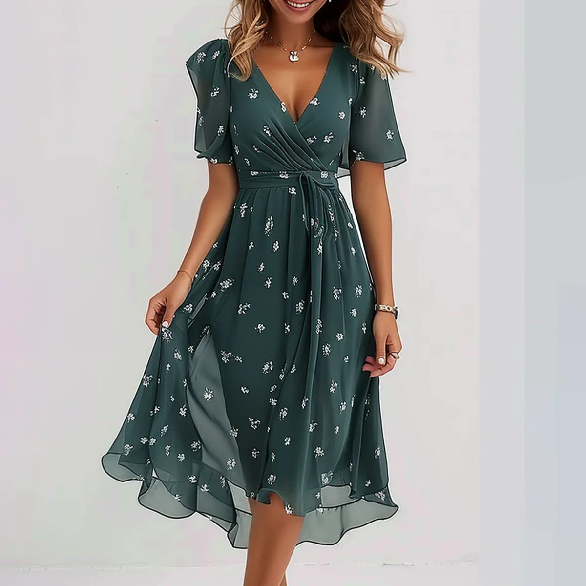 Dance Green Dress