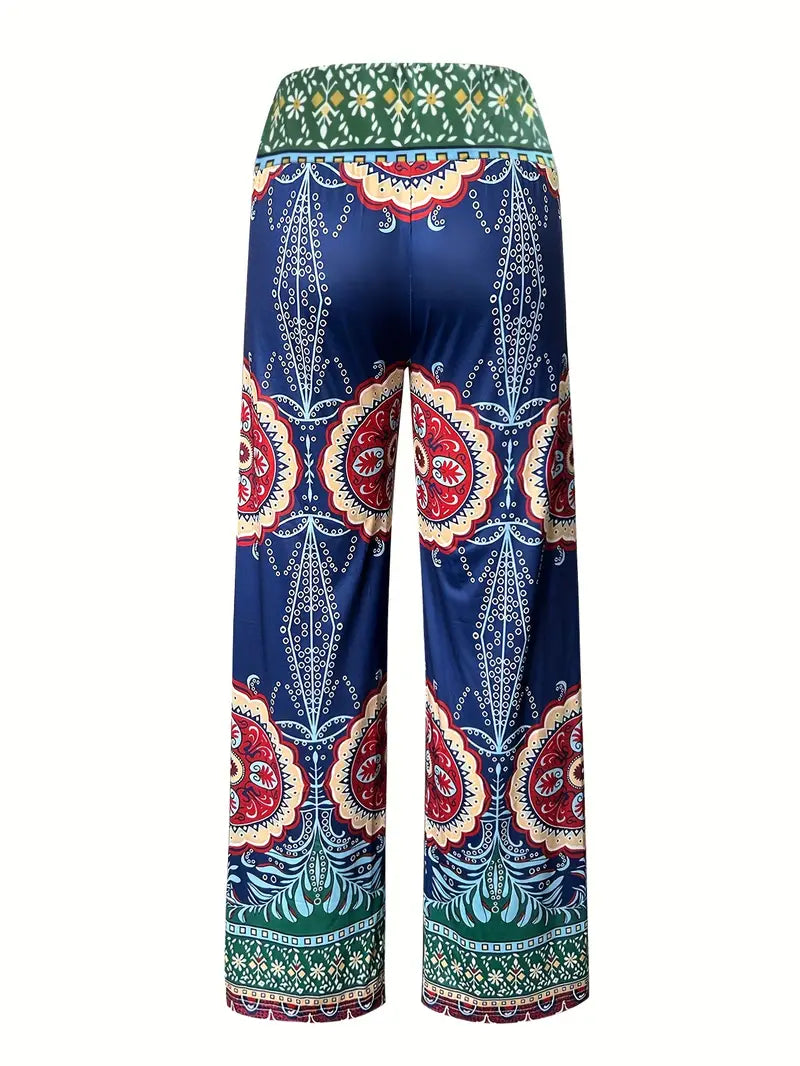 EthnoBlue SummerDream Light Palazzo Pants