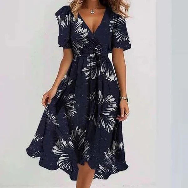 Navy chic dress