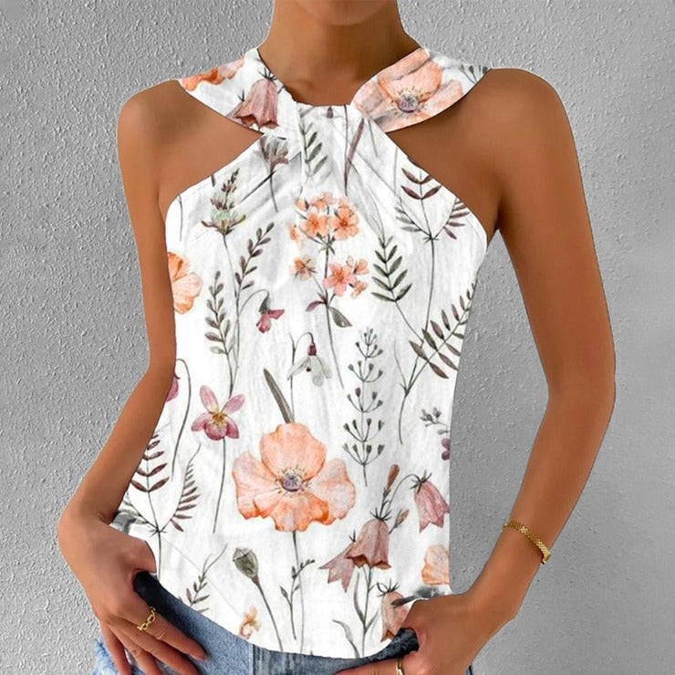 Attractive sleeveless strapless top