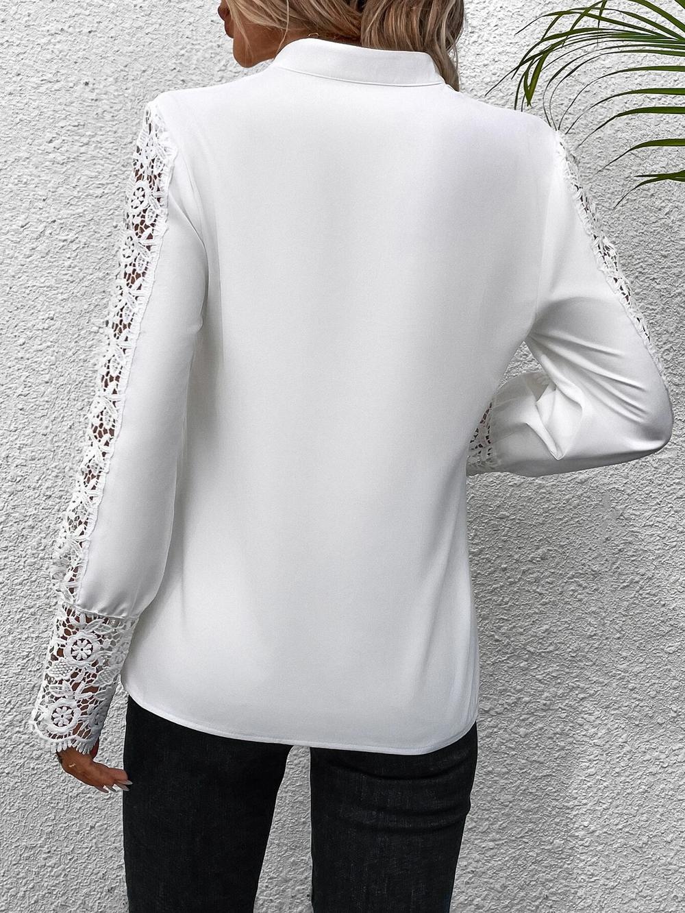 Popular monochrome long sleeve top