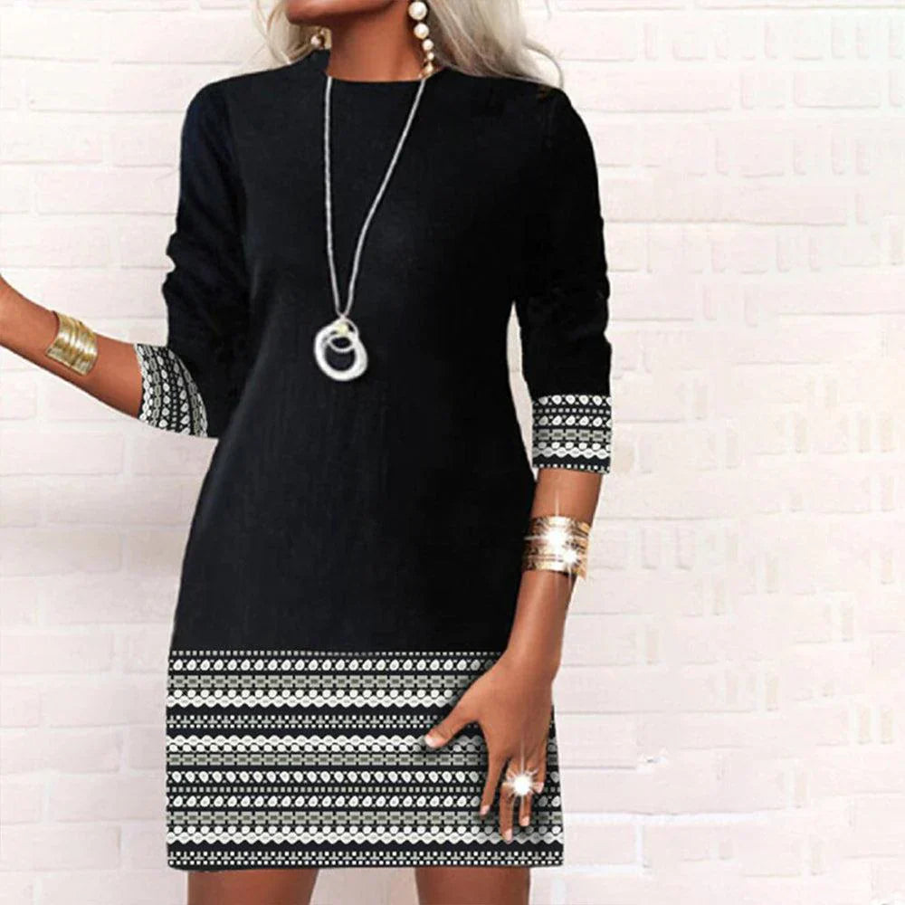 Ethno chic mini dress