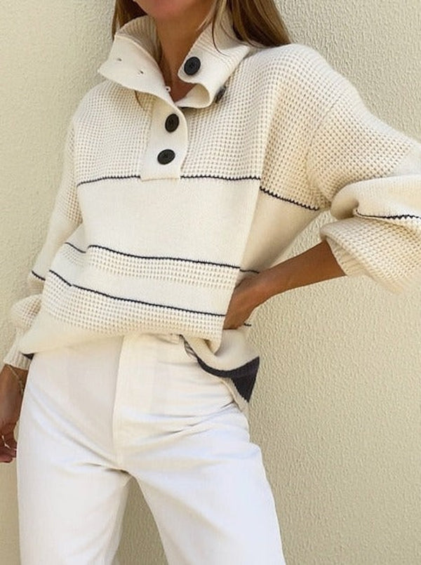 Ivory long sleeve sweater