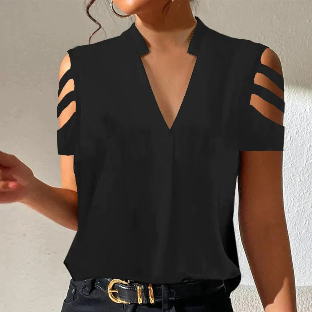 CutOut Chic Blouse