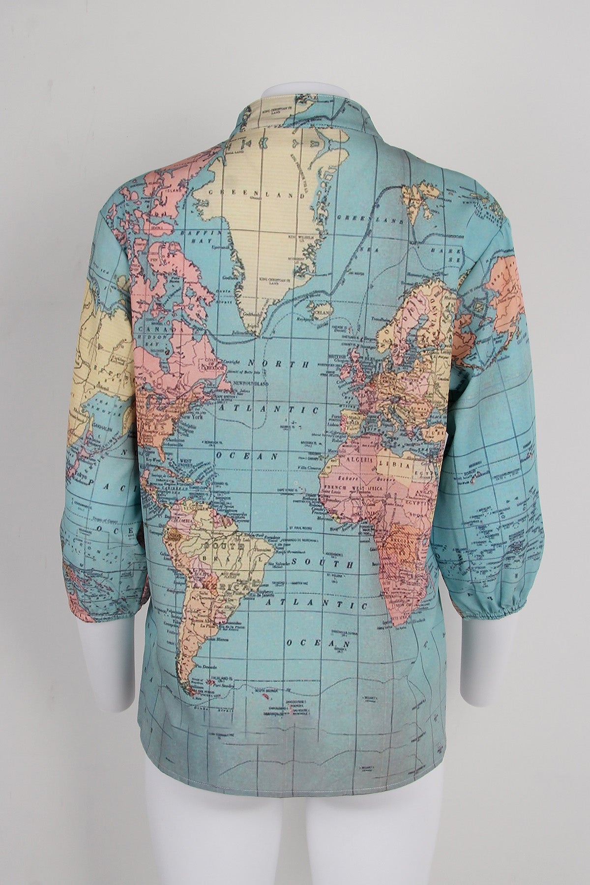 WorldMap Blouse