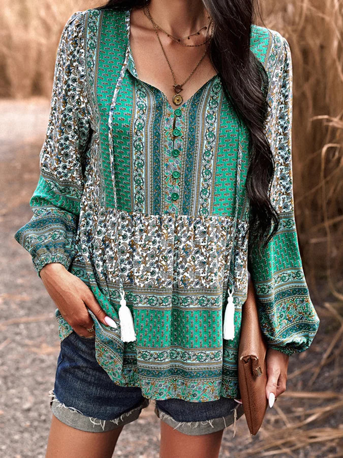 Freestyle boho blouse