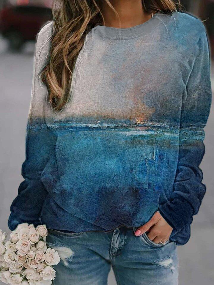 Celestial Waves Sweatshirt