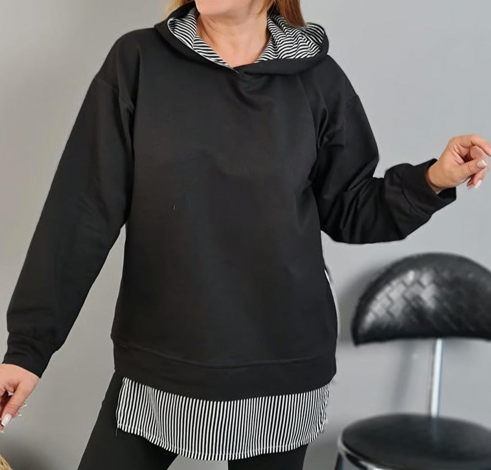 Comfortable long sleeve sweatshirt