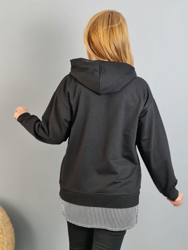 Comfortable long sleeve sweatshirt