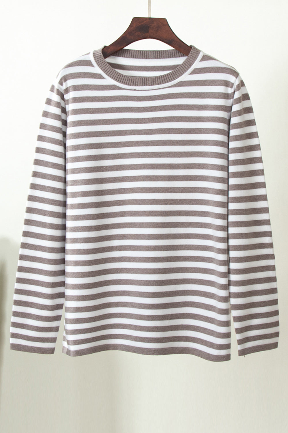 Stylish striped long sleeve top