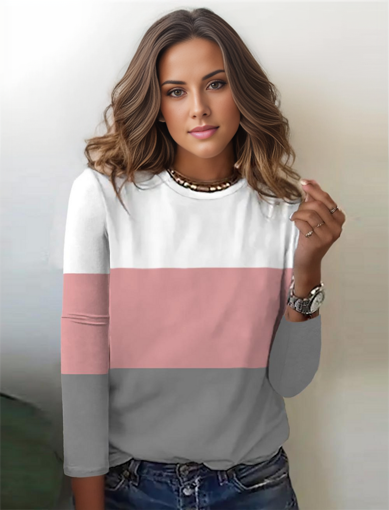 Causal Long Sleeve Top