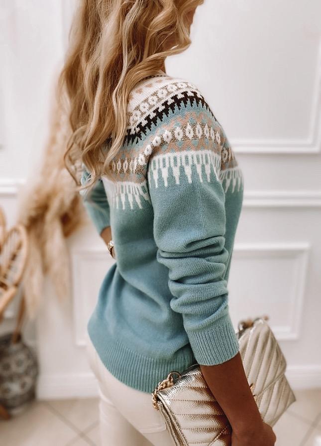 Vintage Inspo Norwegian Sweater