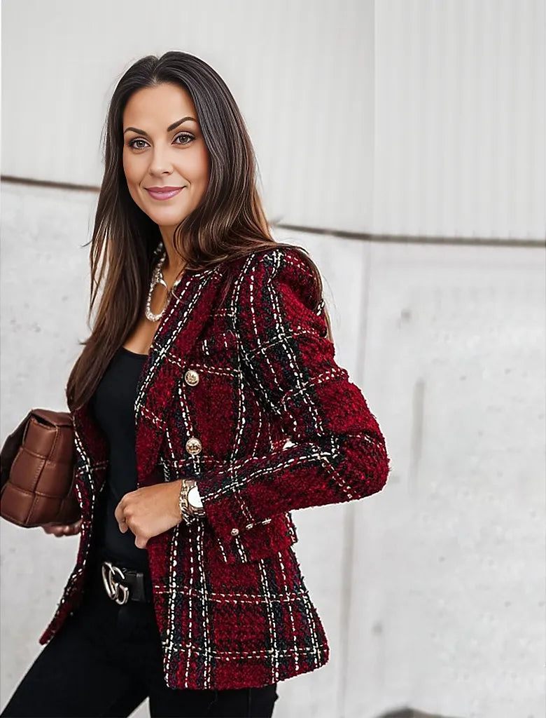 Beautiful red print jacket