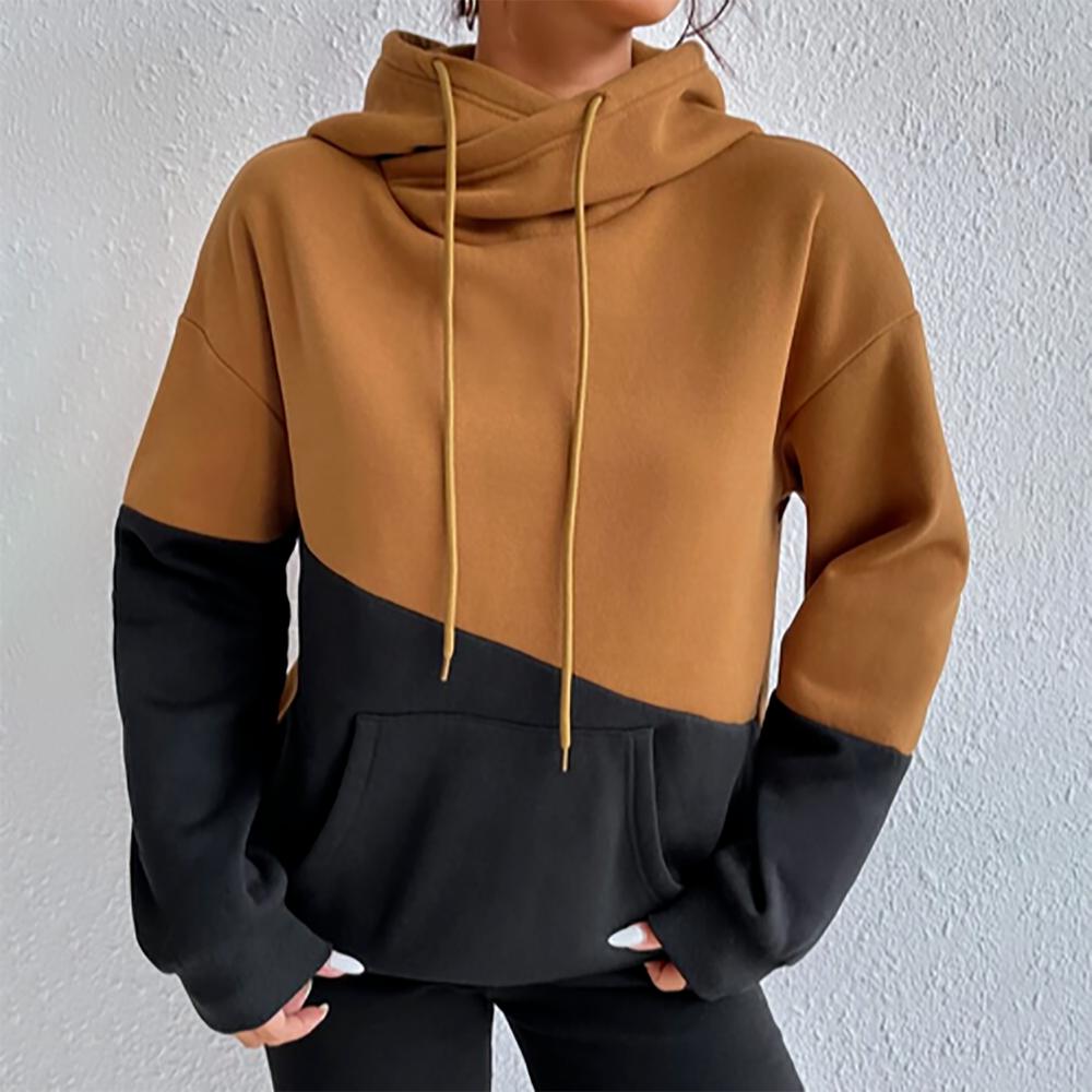 Modern color block sweatshirt