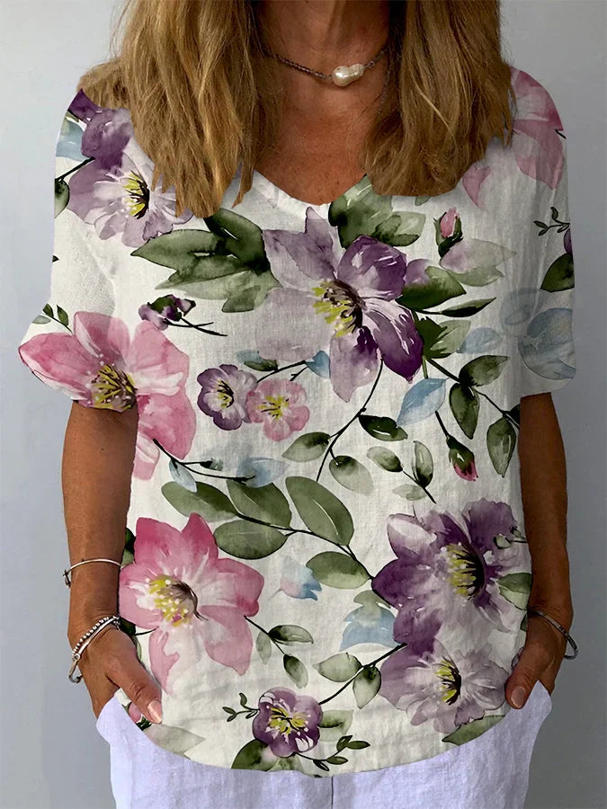 Florale Muse blouse