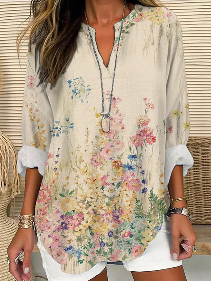 Flower breeze blouse