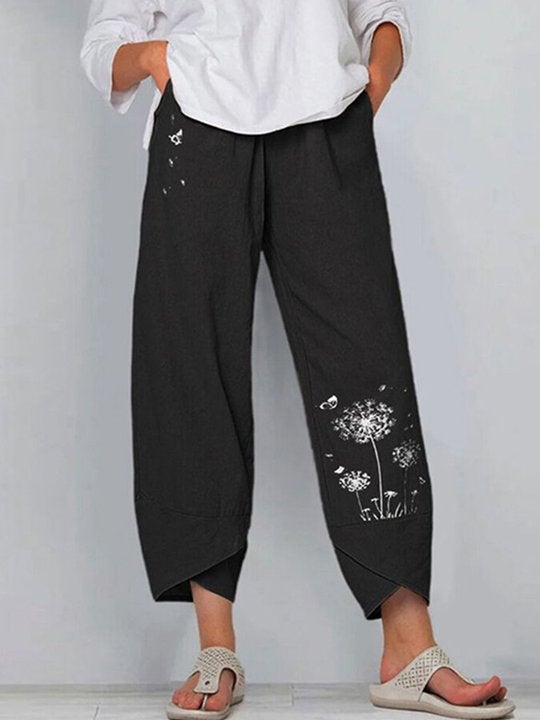 Pusteflower Chic Casual Pants