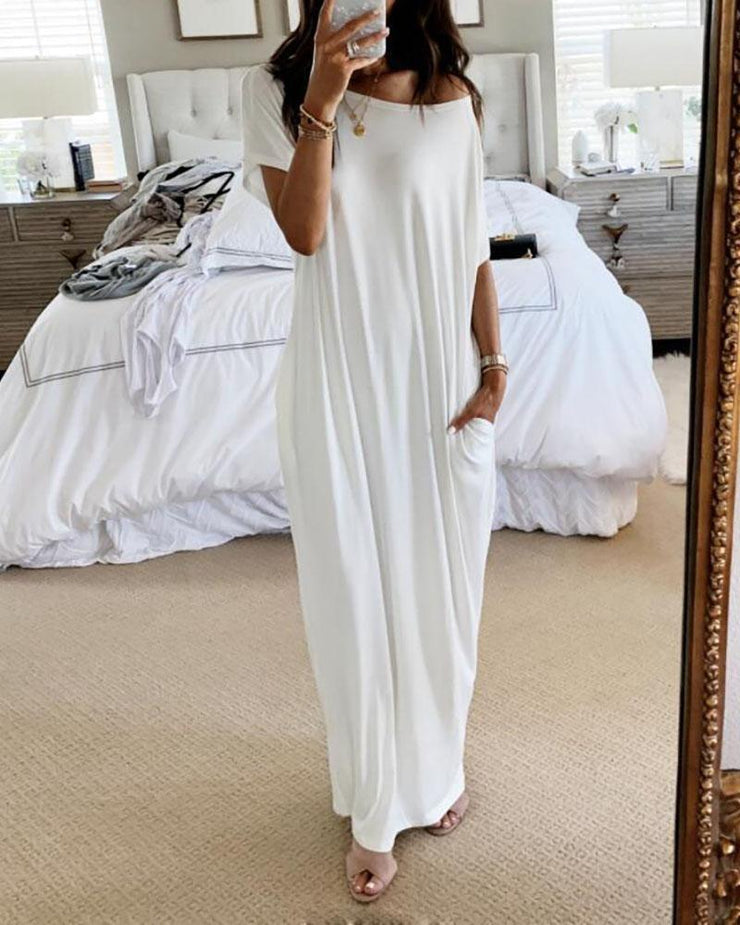 White maxi dress by Count on me