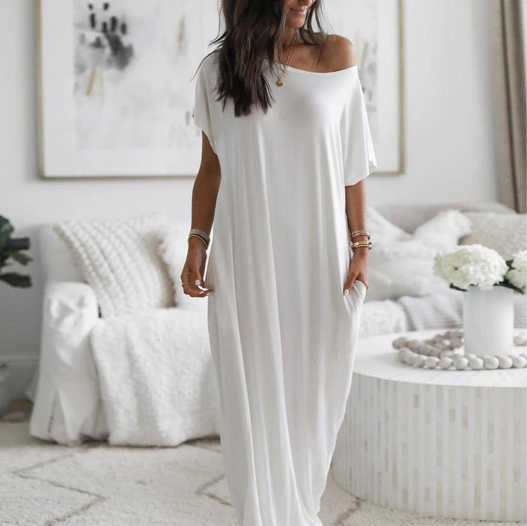 White maxi dress by Count on me