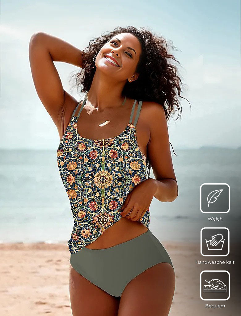 SpringStyle ® -  Glamorous sleeveless swimwear with print